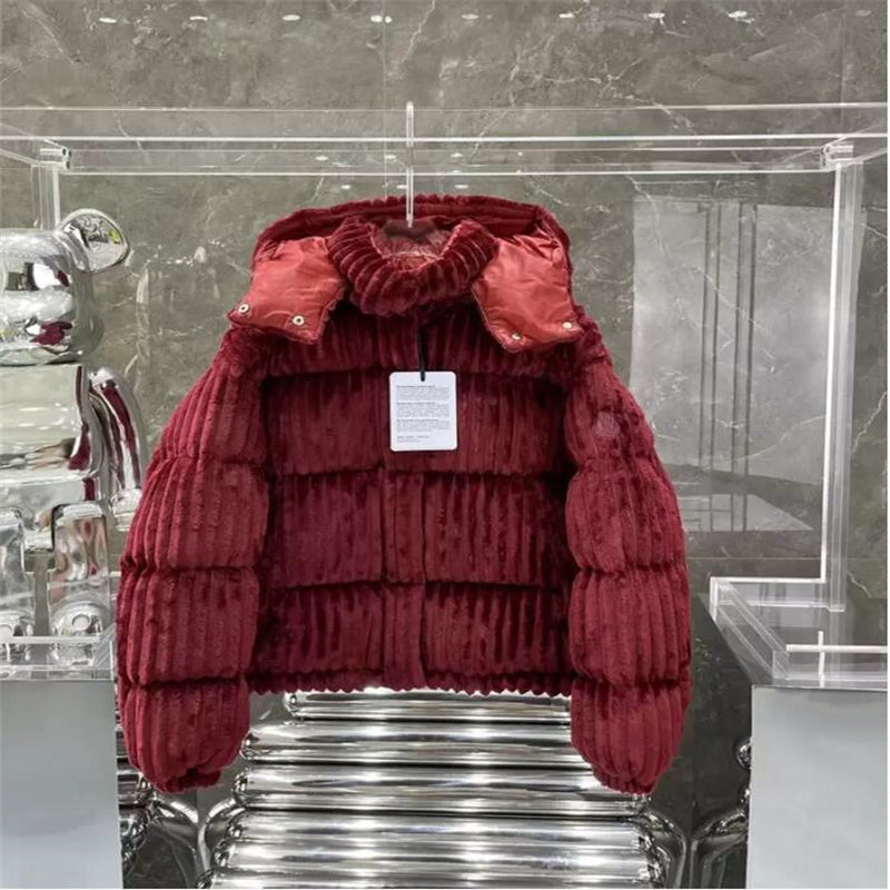 Womens Down Jacket Top quality Winter Jackets Coats Real raccoon hair collar Warm Fashion Parkas With Belt Lady cotton Coat Outerwear Big Pocket2023