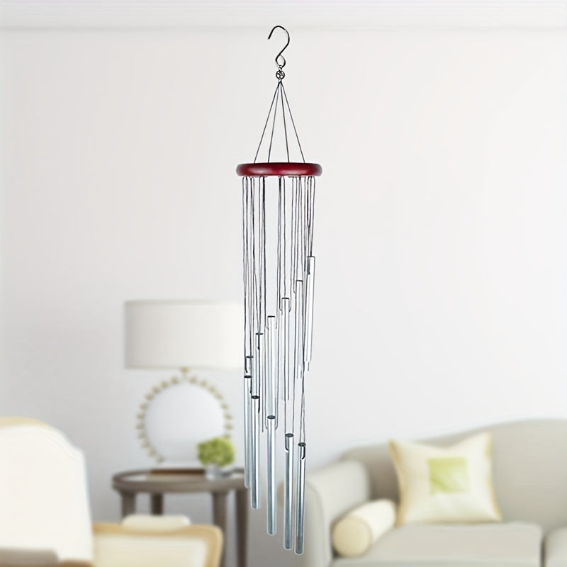 TEMU Beautiful And Soothing Musical Wind Chime With 12 Tubes And Bells - Relaxation And Meditation Eid Mubarak