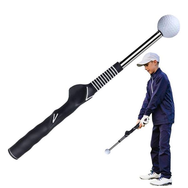 Other Golf Products Golf Swing Practice Stick Telescopic Golf Swing Trainer Golf Swing Master Training Aid Posture Corrector Practice Golf E