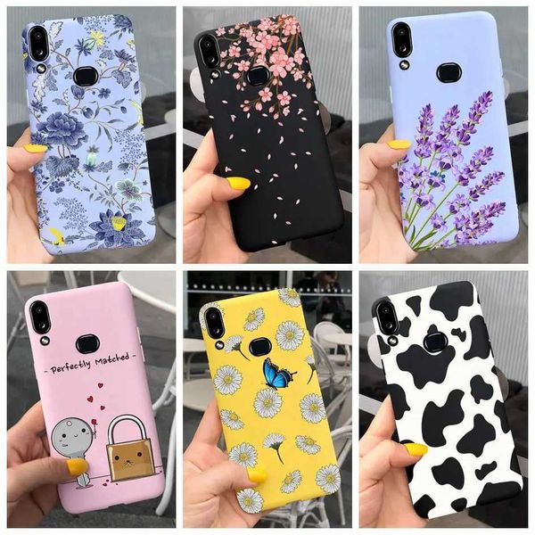 New Arrival Suitable for Galaxy A10s A107 SM-A107F phone case fashionable candy colored floral soft cover suitable for A10s A 10 S A10 2019