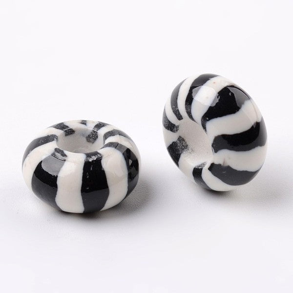 Handmade Polymer Clay Enamel European Beads