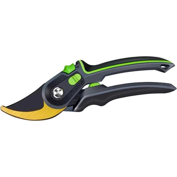 Pruning pliers Heavy Duty Gardening Tools Plant Trim Hand Pruner Secateur Shrub Scissor Shear Orchard Pruning Shears for Fruit Trees Gold Co