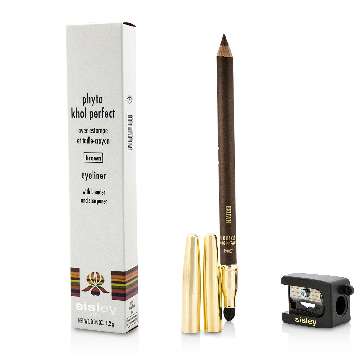 Phyto Khol Perfect Eyeliner With Blender And Sharpener - Brown