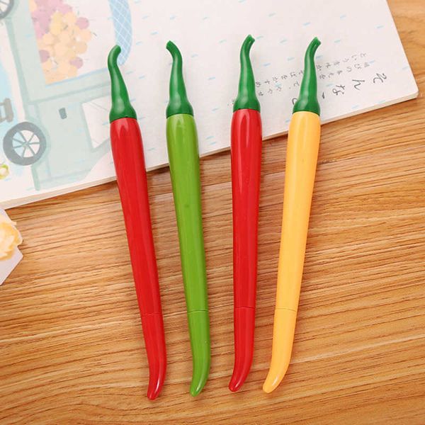 gift ballpoint pens ballpoint pens 1 piece lytwtws cute cartoon kawaii chili paprika vegetables pen creative school office gel pens gift sup