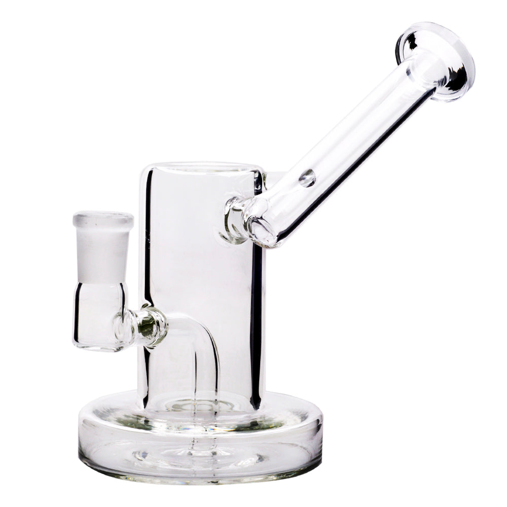 14mm 6 inch Showerhead Water Pipe Glass Bong bubbler inline Perc