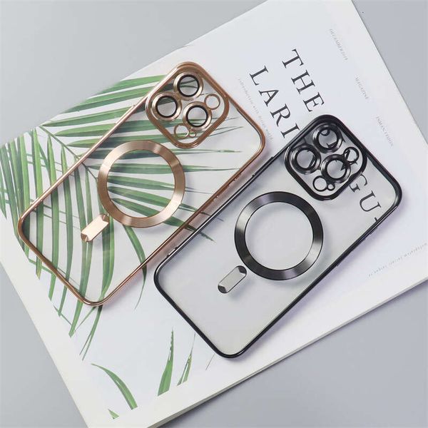CD pattern iPhone 16 phone case magnetic suction 14 pro max with lens film 13 soft protective cover suitable