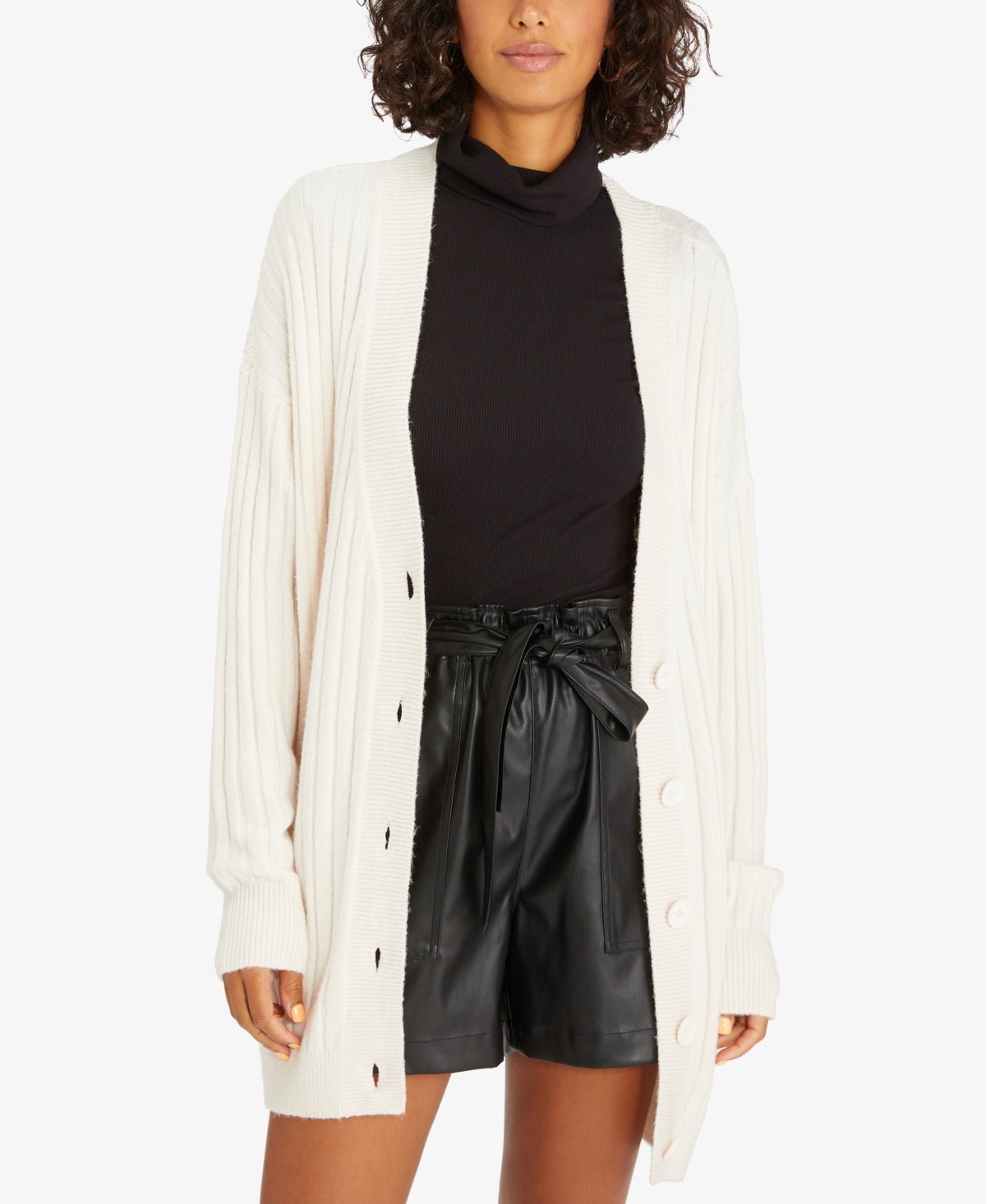 Cozy Seeker Cardigan In Bare - XL