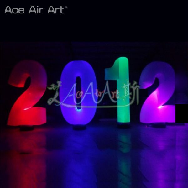 Stage Party Decoration New Style Inflatable Light Bulbs Customizable Digital Series 2023