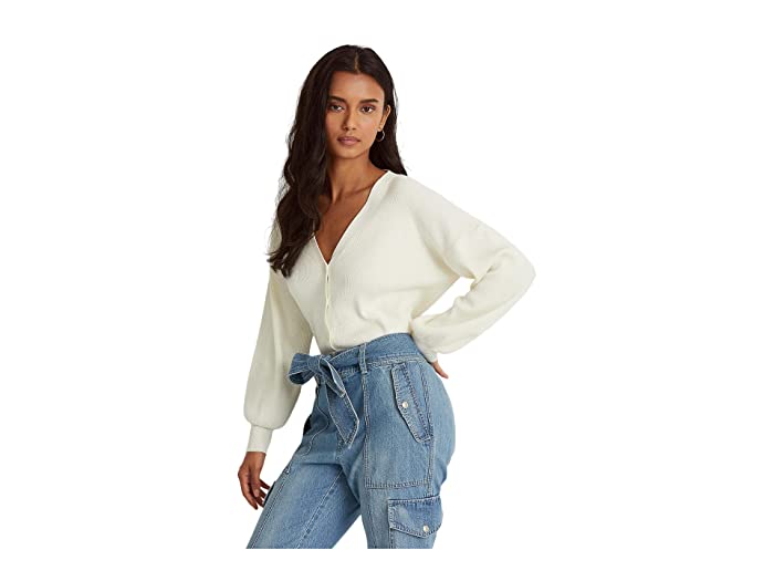 Blouson Sleeve Cardigan