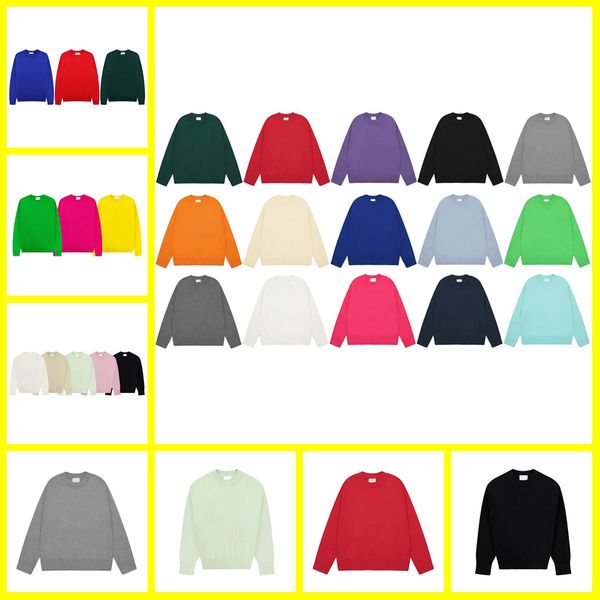 5A Sweaters Women Men 24ss A Heart Sweaters Mens Neck Striped Fashion Long Sleeve Women Letter 2024 Embroidery High End Jacquard knitting Sw