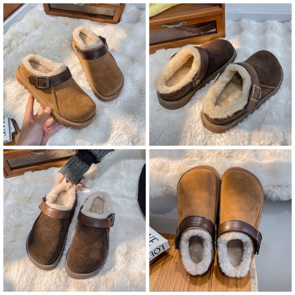 Lazy Mans Newbalamce Meias chinelas femininas lá fora para usar yezzyshoes outono e inverno plus fogues retro tudo fofo de cabeça grande alg