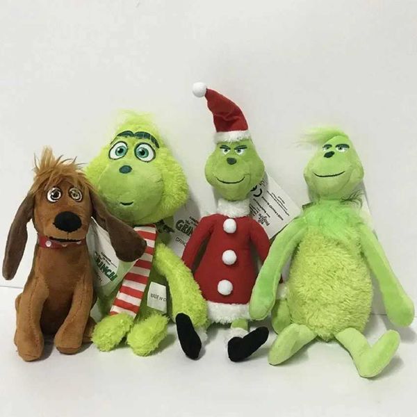 Plush Dolls Green Shaggy Anime Figures Perfect Christmas Decoration Green Haired Monster Figurine Adorable Plush Doll Kid Birthday Toy Gifts