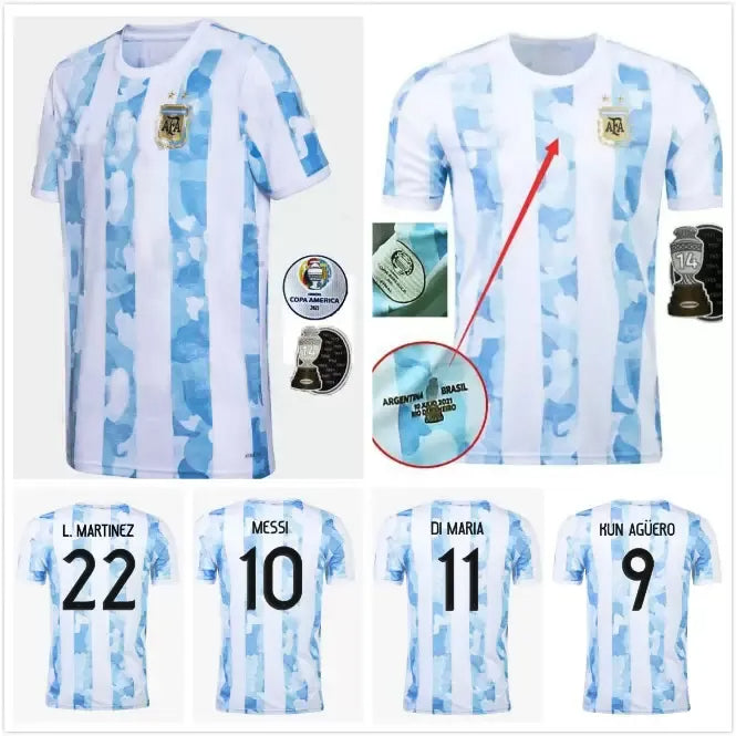 2021 Copa America FINAL ARGENTINA CONCEPT soccer jerseyS Maradona special badge golden Messi football shirt 21 22 DI MARIA Shirts AGUERO ICARDI fans