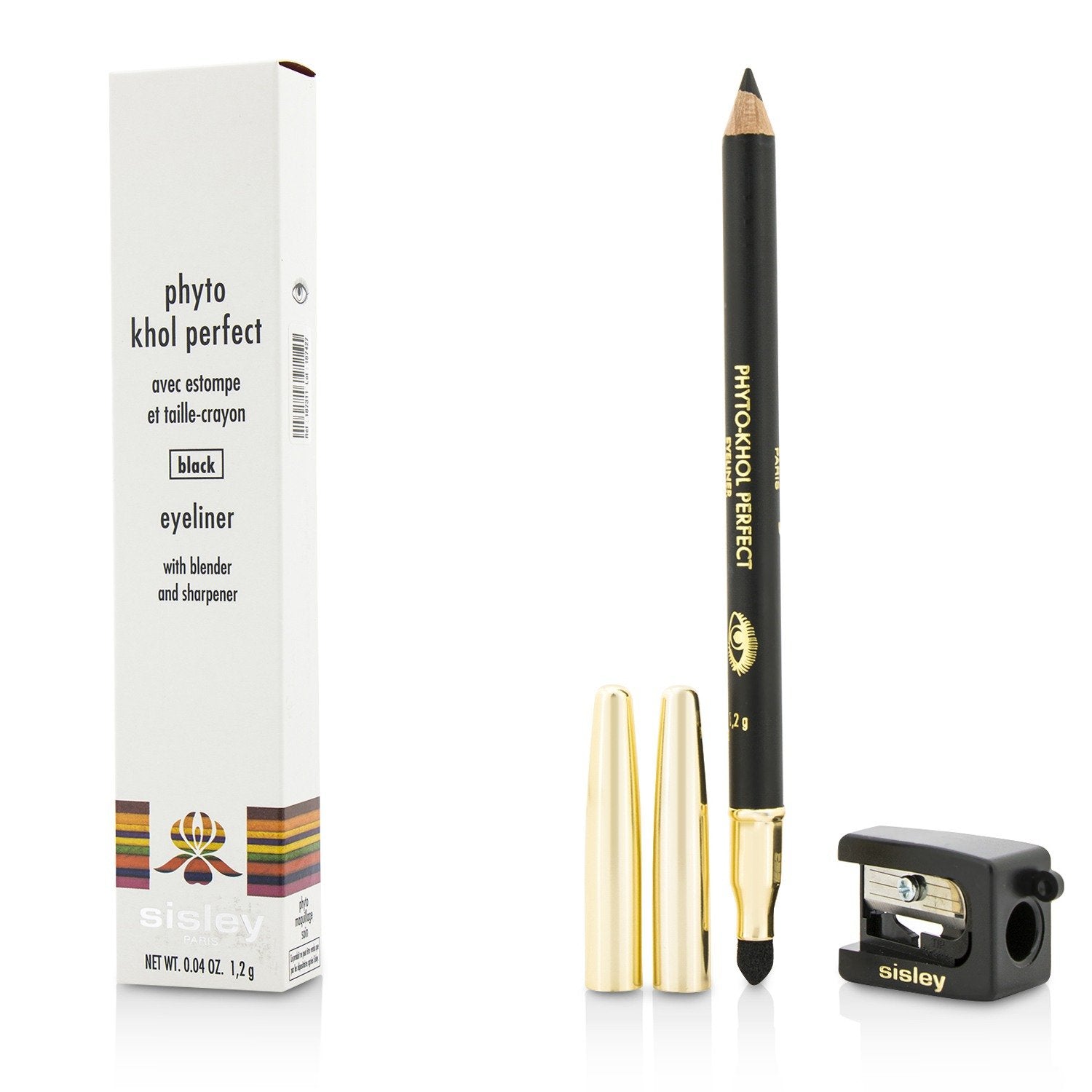 Phyto Khol Perfect Eyeliner With Blender And Sharpener - Black