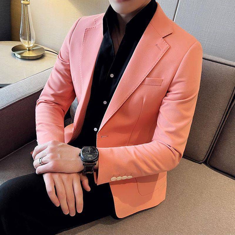 K745 Men&#039;s Two-Piece Business Suit - Premium Wedding Attire