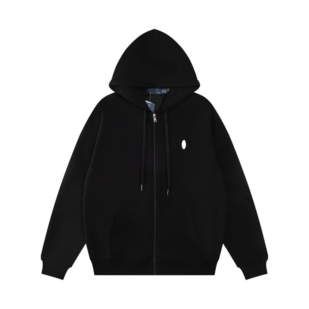 Men Polo Tracksuit Set Zip Up Hoodie Men Polo Hoody Designer Pullover Cotton Horse Long Sleeve Polo Hoodie Woman Sweater Grey Hoodie Designer