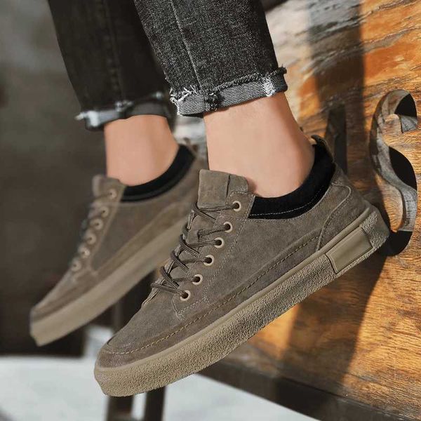 Casual Shoes New mens outdoor casual shoes sports shoes Tenis Masculino skateboarding mens shoes brand leather mens apartments 38-44 Q241121