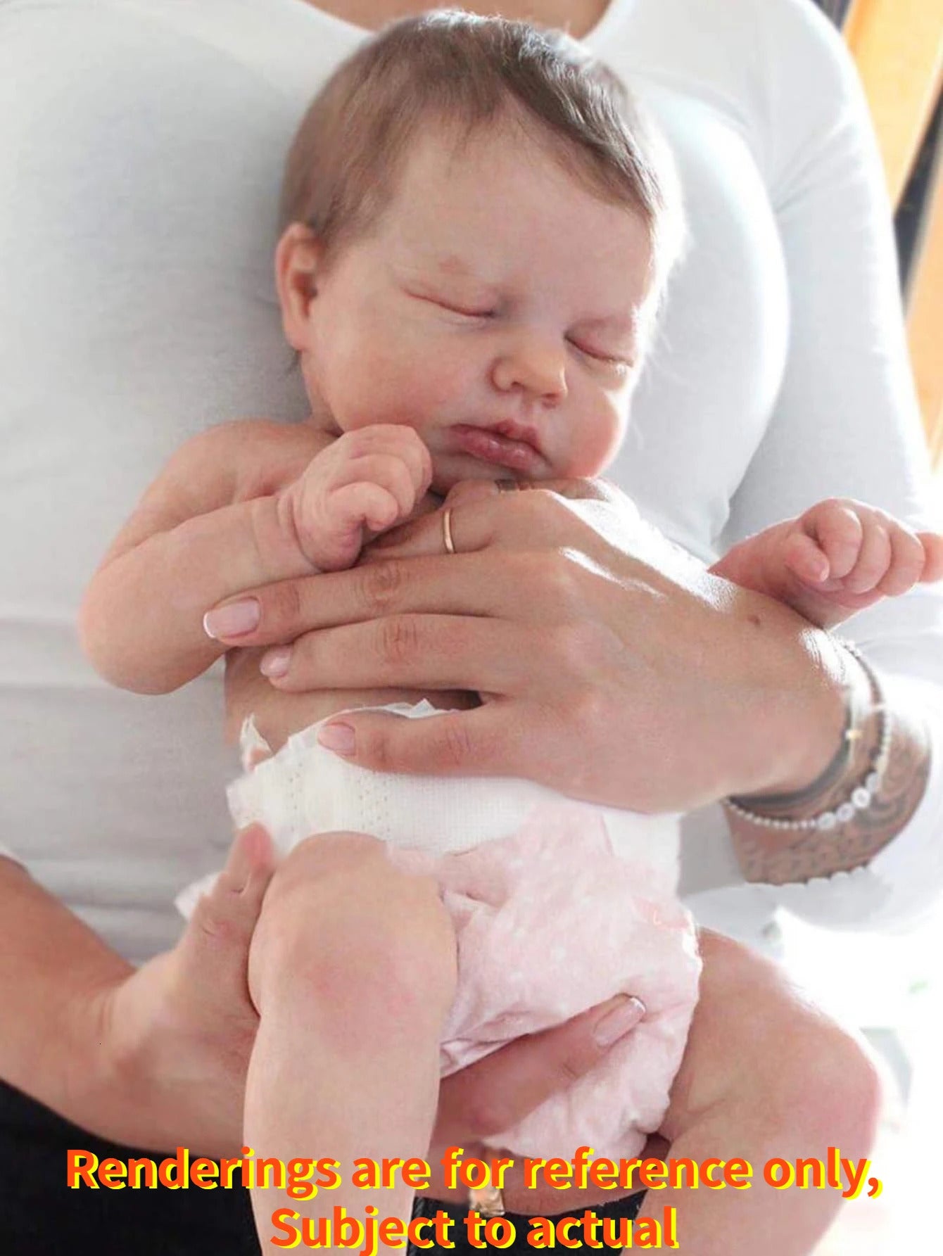 Dolls 50 cm Full Body Silicone Vinyl Reborn Girls Doll Handmade born Bebe For Children Gifts