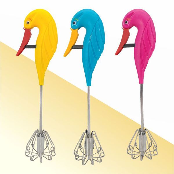 Wholesale Manufacturer&#039;s Handheld Semi-Automatic Egg Blender Professional Grade Stainless Steel