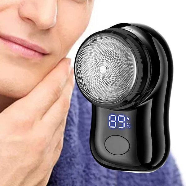 Portable Electric MIni Shaver Razor for Men Beard Shaving Machine Rechargeable Electric Shaver for Outdoor Home Office TravelCL240730