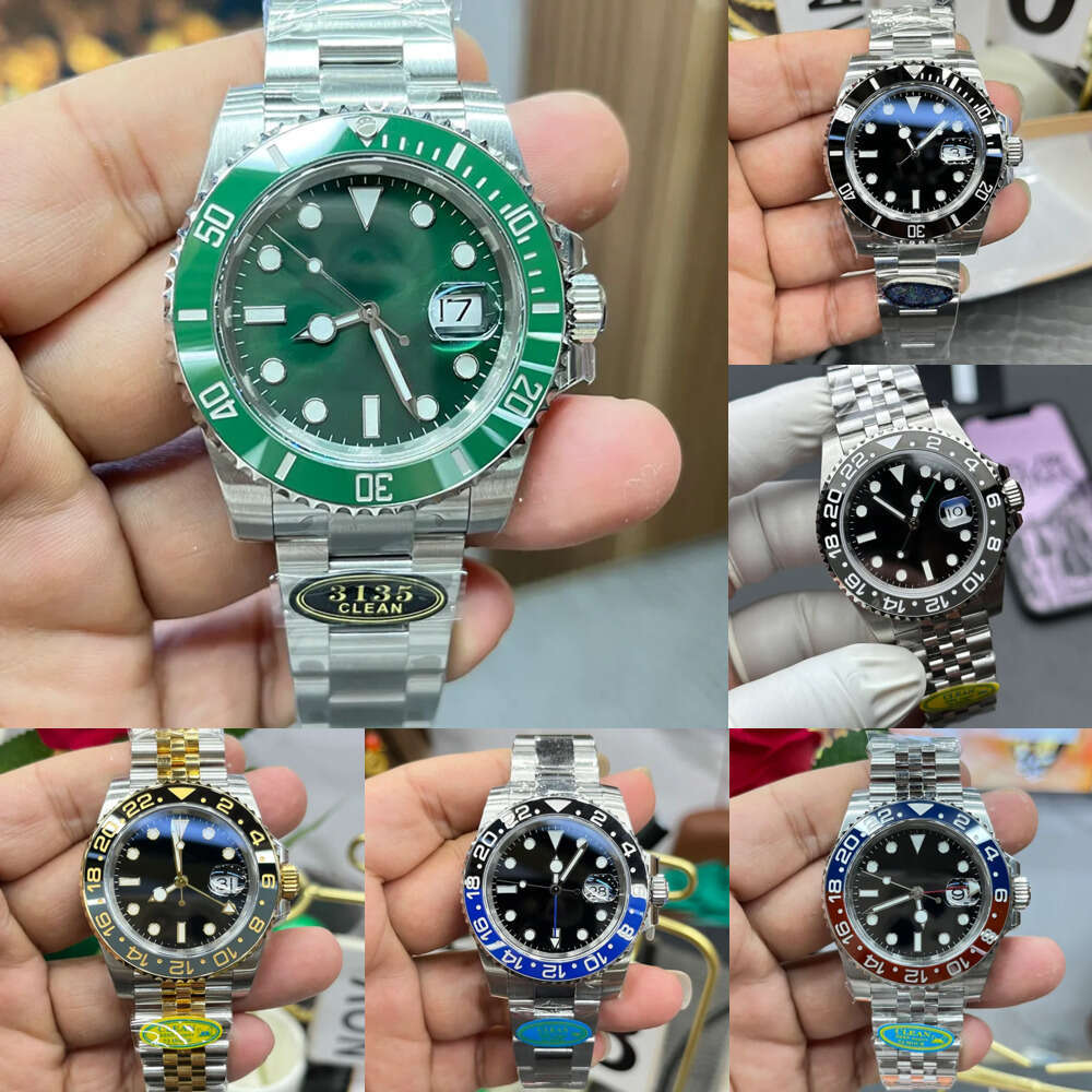 Mens Men Designer Watches Top Supre Quality Clean Factory Automatic Cal.3235 Movement Ceramic Bezel Sapphire Luminous Diving 100M Watch With Box