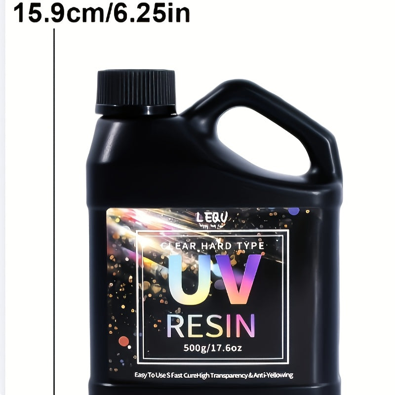 TEMU 200g- 500g Resin, Upgraded Resin Kit, Fast Curing, Clear, High Gloss, , Low- Hard Epoxy Resin, Suitable For Making, Casting And Coating