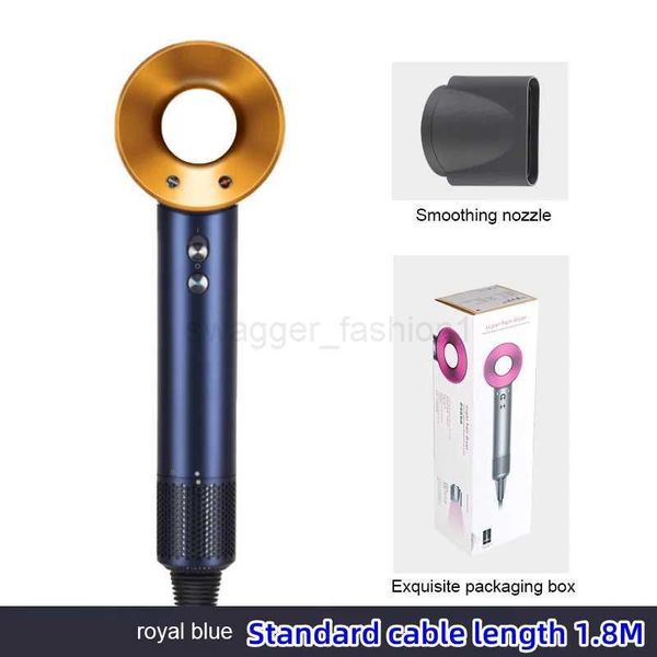 1600W Ionic Hair Dryer for Quick Drying with 3 Heat Settings and Cool Shot, Black