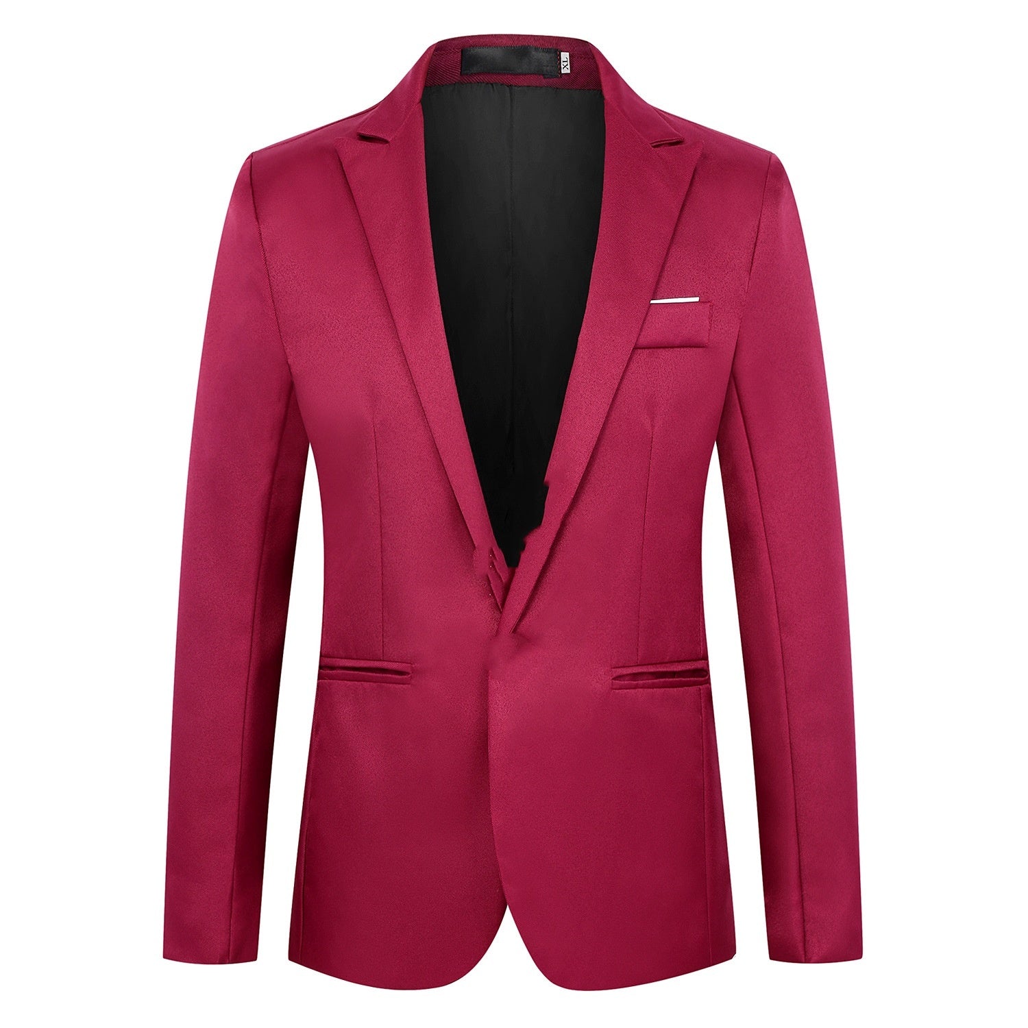 k1576 Men&#039;s Single-Breasted Casual Suit Jacket - Thin Fit for Autumn Business Attire