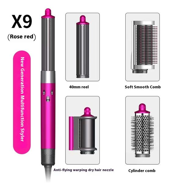Multifunction Hair Styler hair curling iron Classic Professional styler hot brush hair dryer Fast Hair Straighteners Iron Hair Styling tool
