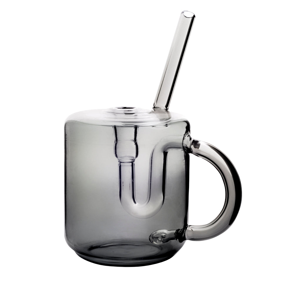 14mm Coffee Mug Cup Bubbler Glass Water Pipe Bong V2