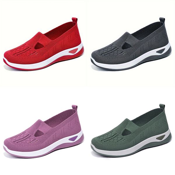 designer outdoor casual shoes for women Breathable red black green pink grey GAI trainer sneakers