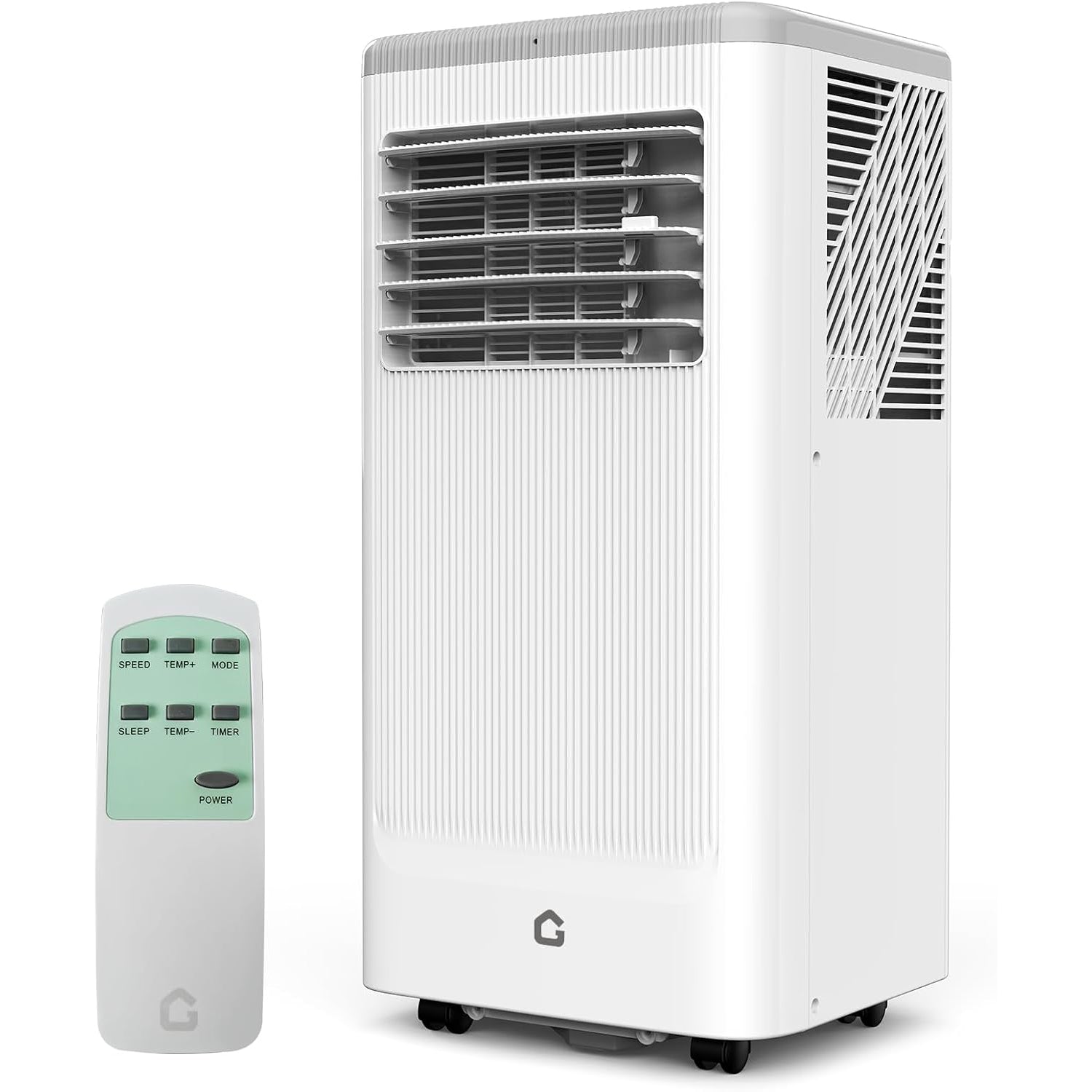 Garvee 10,000 BTU Portable Air Conditioner Up to 350 Sq.Ft, 3-In-1 Portable AC Unit with Cool-Fan-Dehumidifier, Room Air Conditioner with Remote Contr