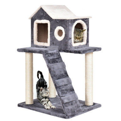 36-Inch Scratching Post Cat Condo
