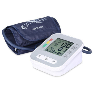 Arm Blood Pressure Monitor with Digital LCD Display
