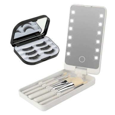 Makeup Brush and Lashes Set