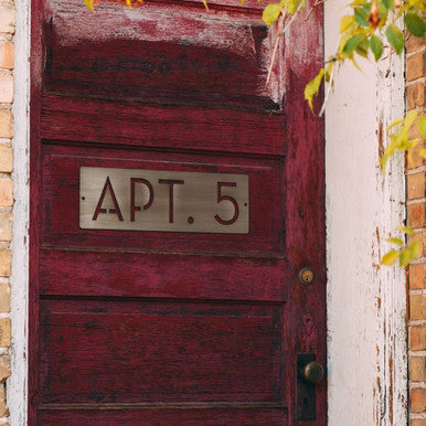 Personalized 12- or 18-Inch Address Sign - 12 inch - Vertical