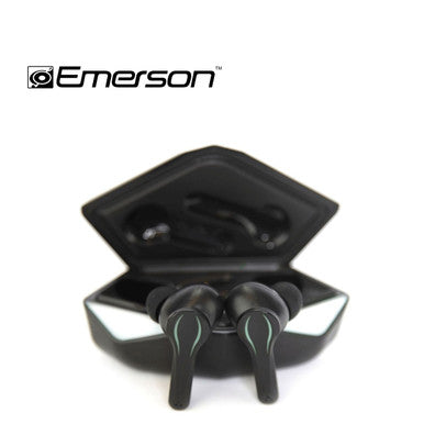 Emerson™ True Wireless Gaming Earbuds with Charging Case