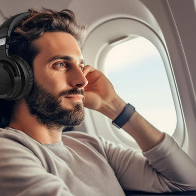 Commalta E7 Active Noise Cancelling Wireless Headphones