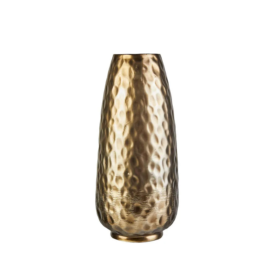 Karaca Nature Ceramic Vase, 29cmx13cm, Gold