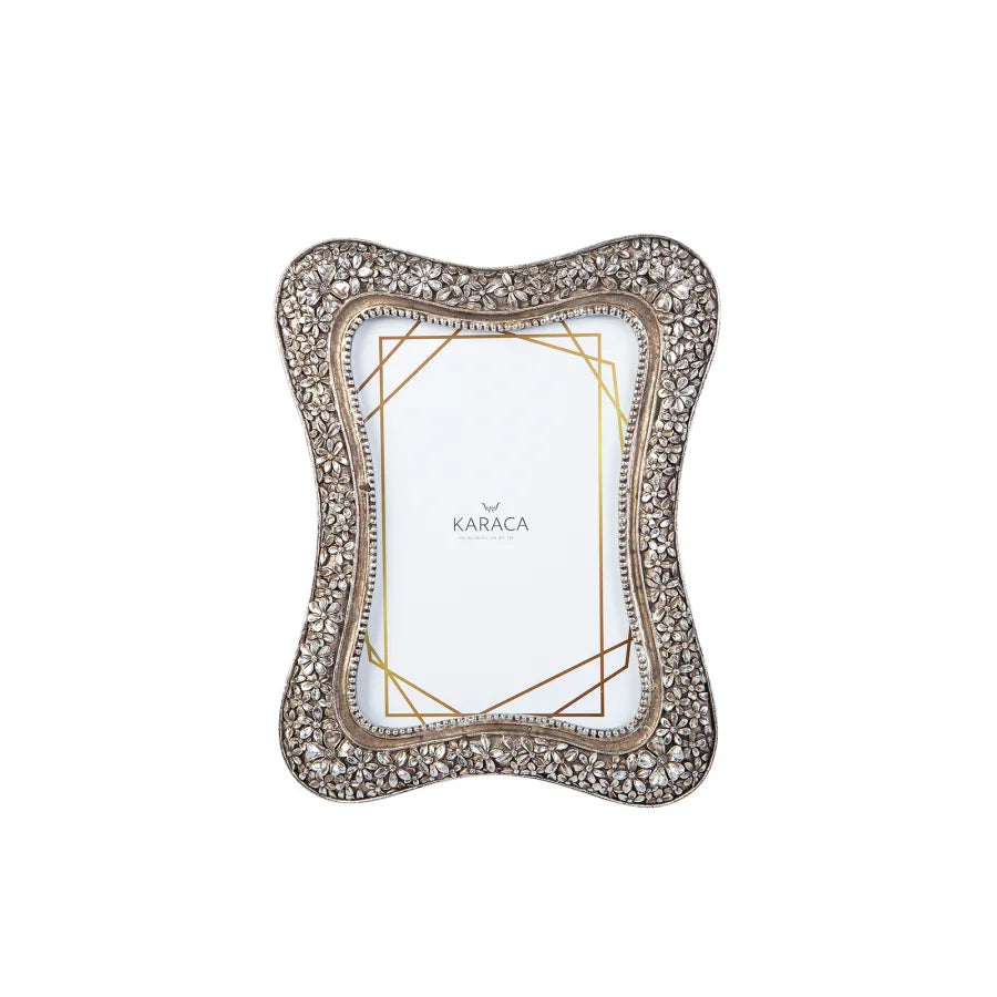 Karaca Nova Photo Frame, 13cmx18cm, Silver