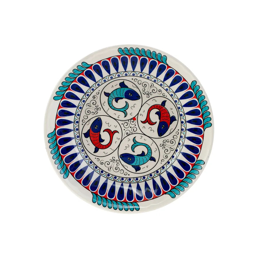 Karaca Mai Seljuk Collection Pasta Bowl, 20,3cm, Multi