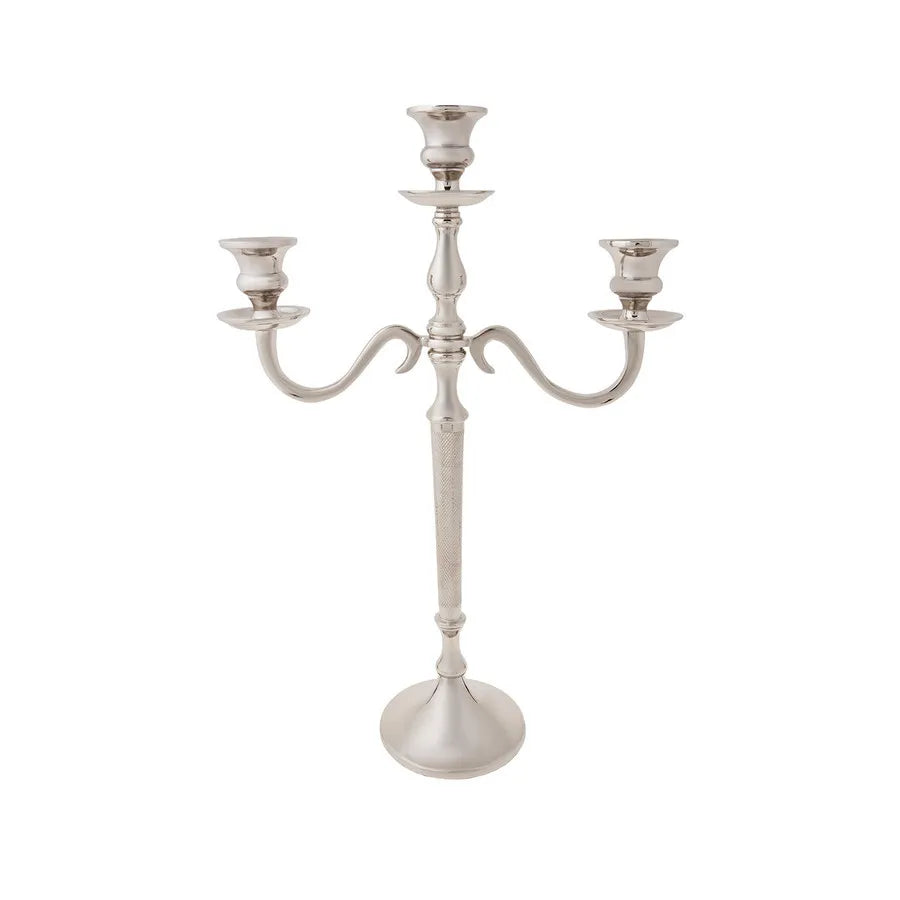 Karaca Victoria Candlestick, 44.5cmx29.7cm, Silver