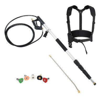 4,000-PSI 18-Foot Telescoping Pressure Washer Spray Wand