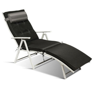 Folding Chaise Lounge Chairs with Cushions (Set of 2) - SOLD-OUT-PLACEHOLDER-DUMMY