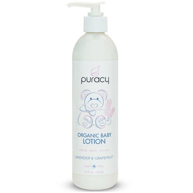 Puracy Baby Lotion Organic Moisturizer (2-Pack)