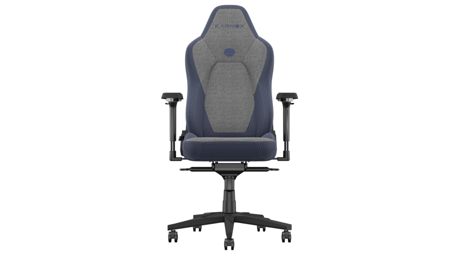 Karnox Karnox Gaming Chair Defender GuardianX Edition: ergonomic Pet-Friendly Denim Blue with Gray