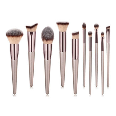 Professional Makeup Brushes, 10-Piece (1 or 2-Pack) - 20-Piece: Professional Makeup Brush Set
