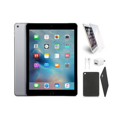 Apple® iPad Air 2 Retina Bundle with Case and Screen Protector