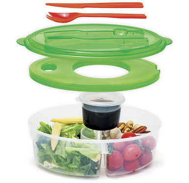 6-Piece BPA-Free Lunch Container and Utensil Set