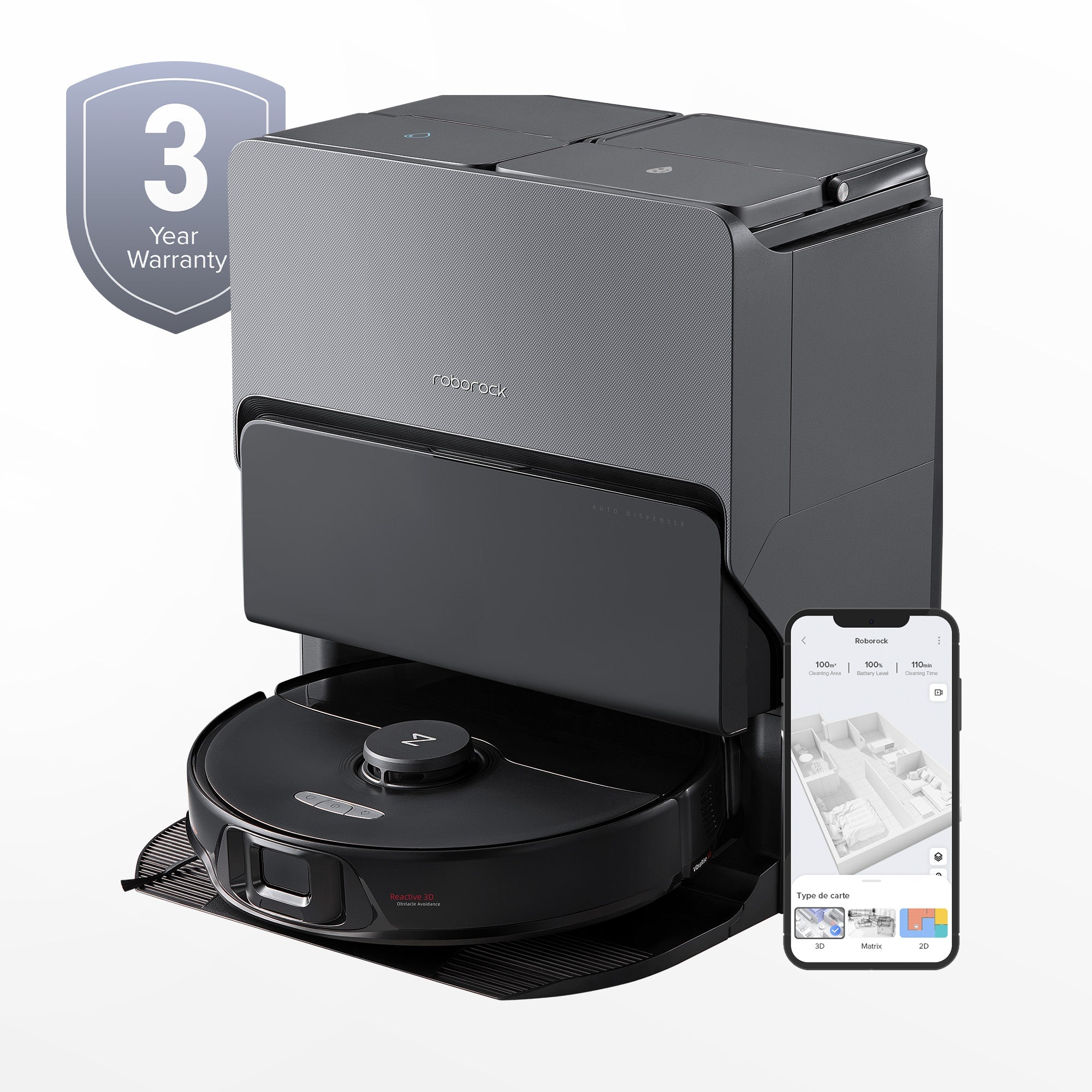 Roborock S8 Max Ultra with  8-in-1 RockDock® Ultra